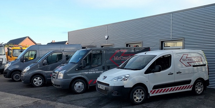 Service Vans Mccreath Taylor Northern Ireland